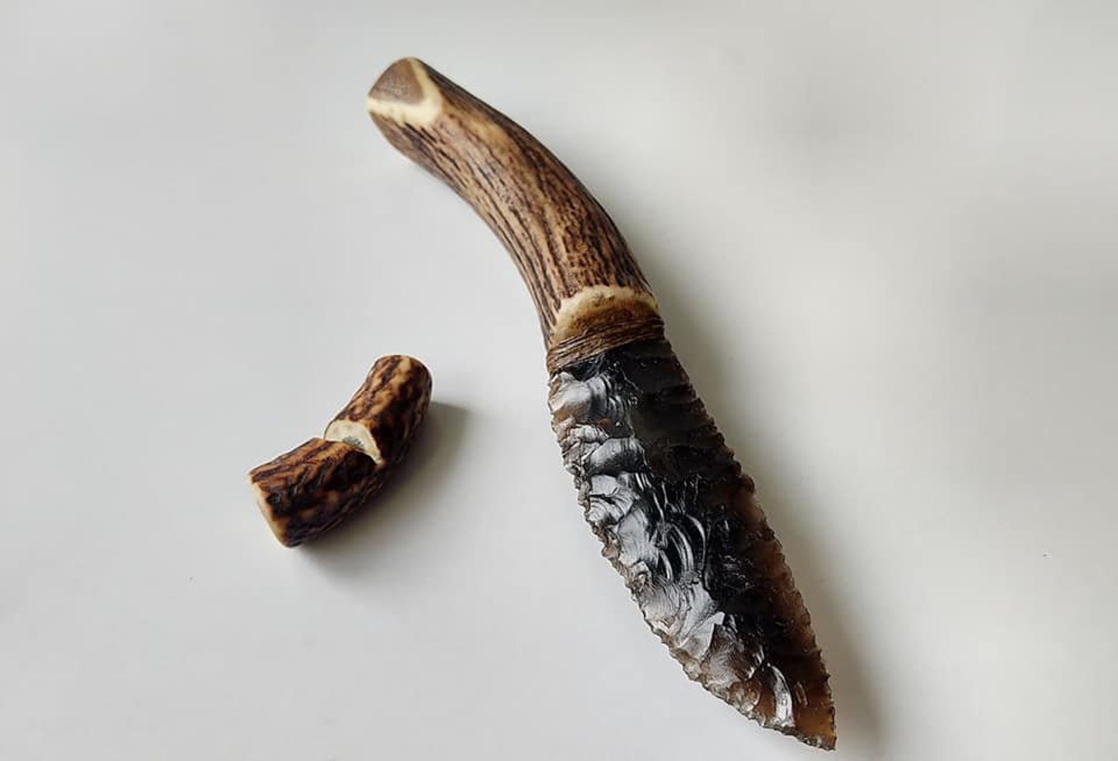 Ancient stone knife. CroMagnon knife Etsy