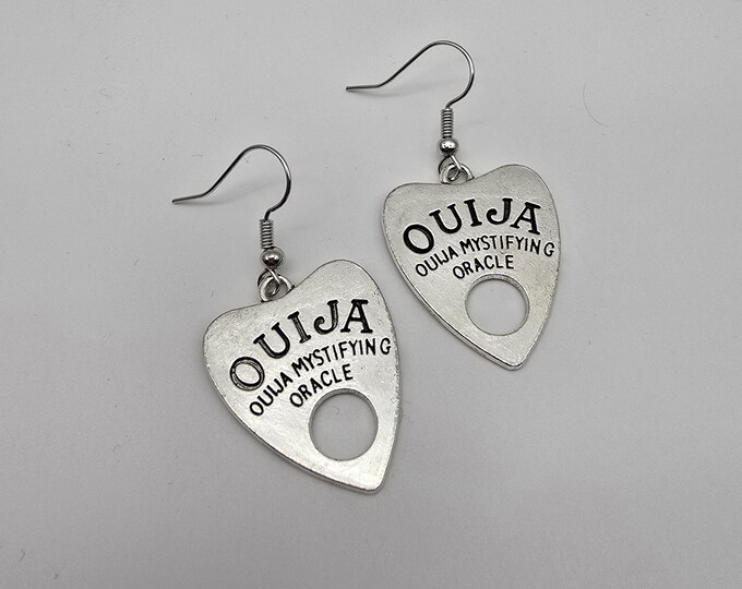 Planchette charm earrings