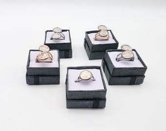 Boa constrictor shed skin ring