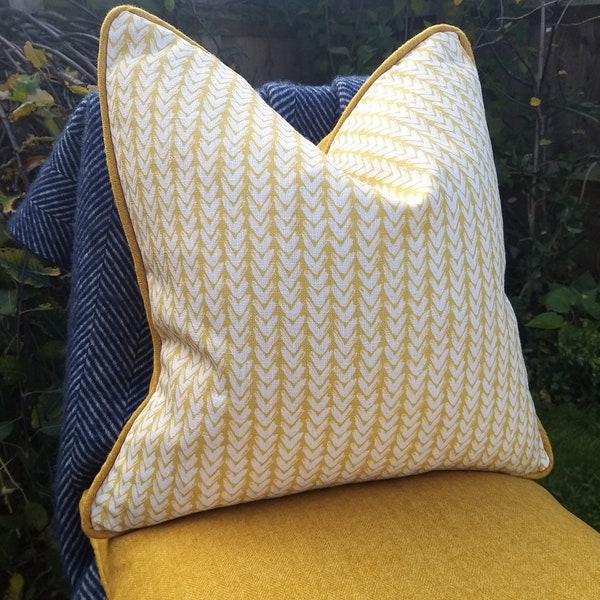 Mustard Cushion Etsy UK