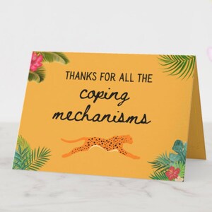 Die Danke Mama Karte | Lustige dysfunktionale Muttertagskarte | Das größte Geschenk an Mama im Austausch für all die Charakterbildung