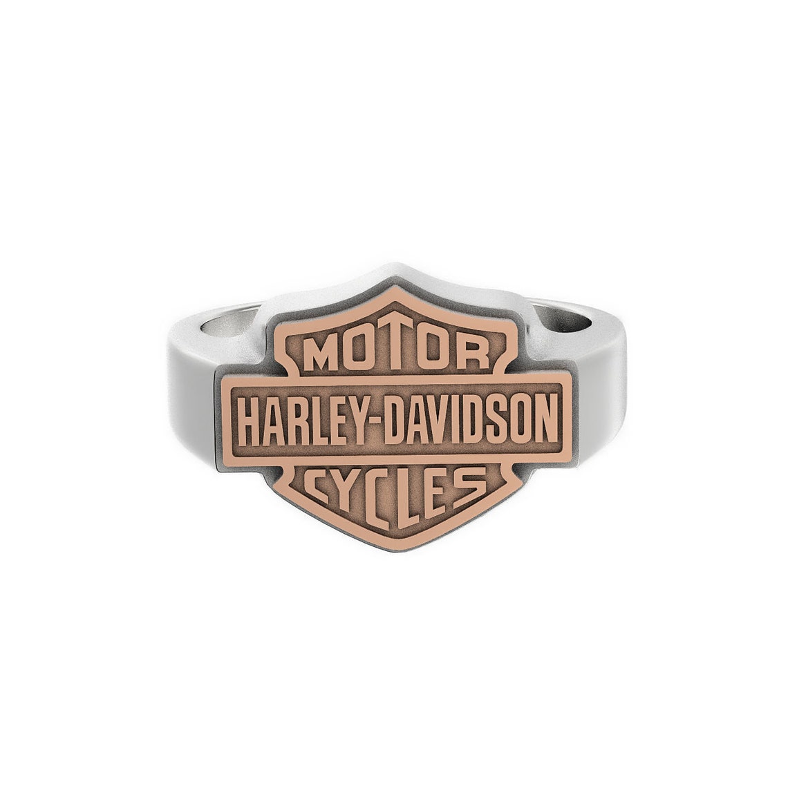 Harley Davidson Ring Harley Davidson Wedding Rings Harley Etsy