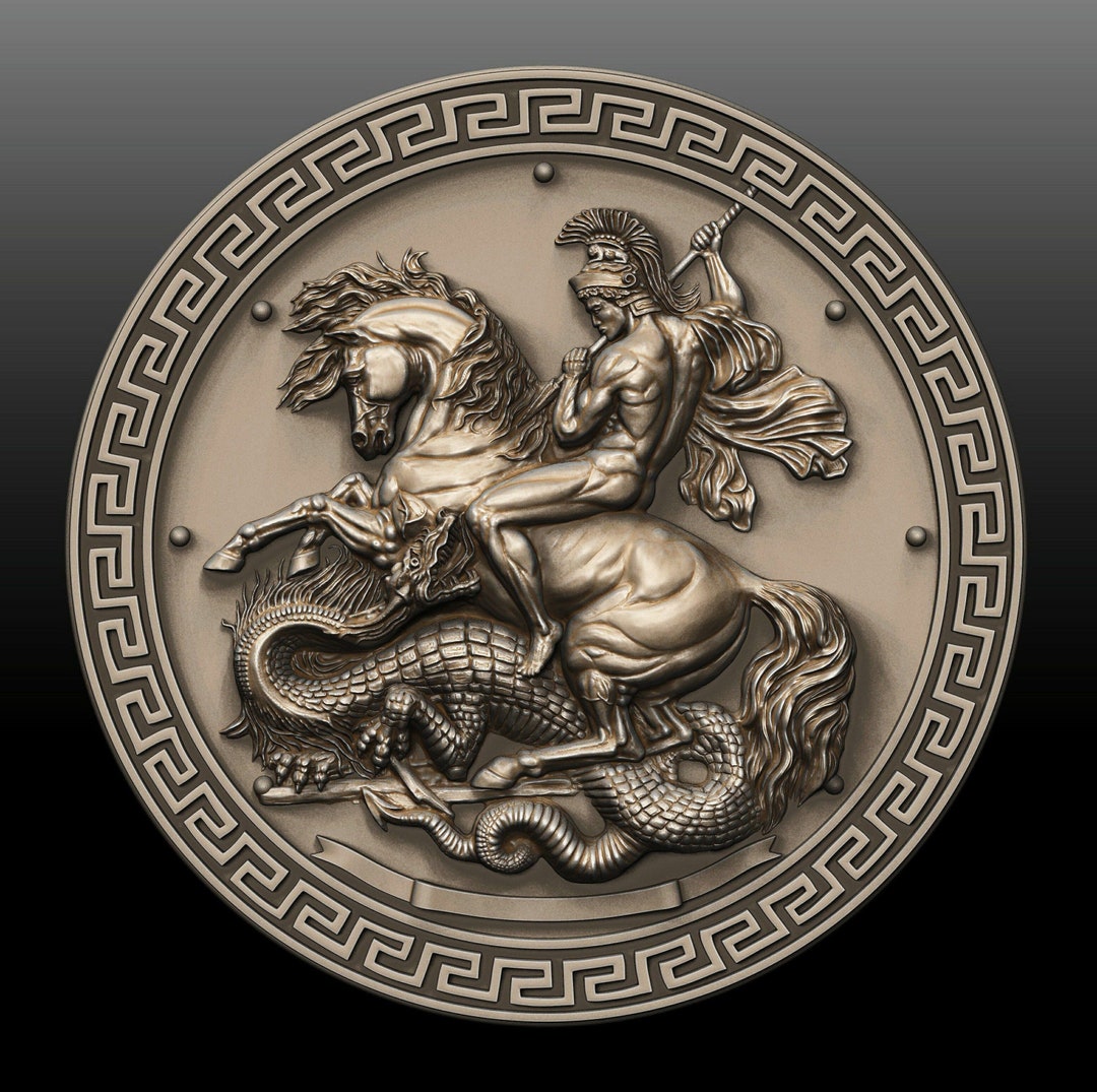 St Pendant Saint Pendant St Necklace Etsy