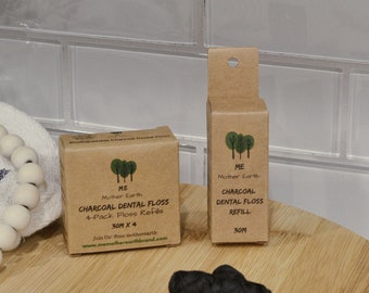 Bamboo Charcoal Dental Floss Refill Spools Only