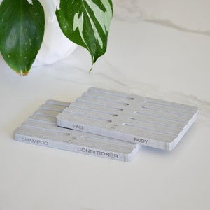 Diatomite Soap Dish: Quick Dry, Zero Waste, Labeled