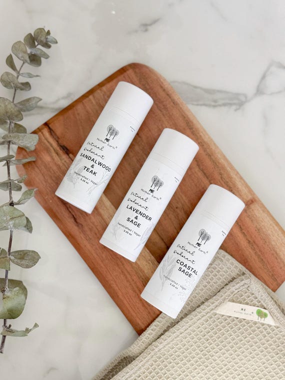 All Natural Aluminum Free Vegan Deodorant 3.25 oz