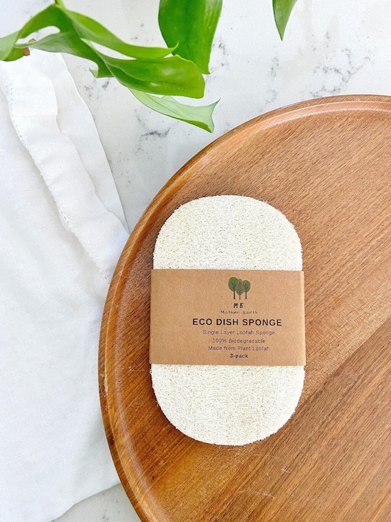 Eco Friendly Dish Scrubber | Coconut Dish Scour Pads | Free The Ocean