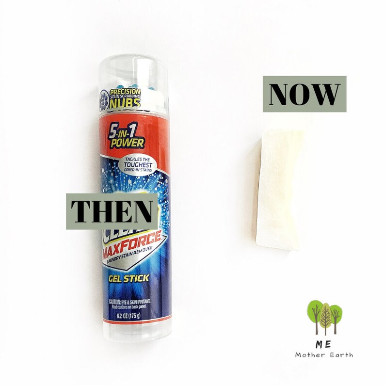 Solid Laundry Stain Remover Stick Zero Waste Laundry Etsy