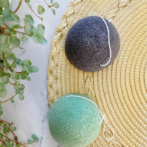 VEGAN Konjac Sponge Biodegradable Me Mother Earth Eco Etsy