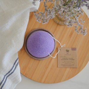 VEGAN Konjac Sponge Biodegradable | Me Mother Earth | Eco Friendly Gift, Zero Waste, Vegan, Plastic Free, Sustainable Products | Zero Waste