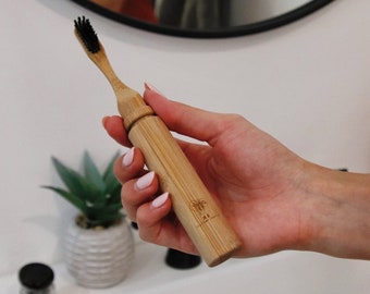 All in One Bamboo Travel Toothbrush