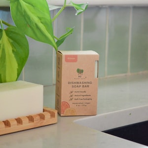 Dishwashing Soap Bars | Vegan | Sustainable Living Citrus
