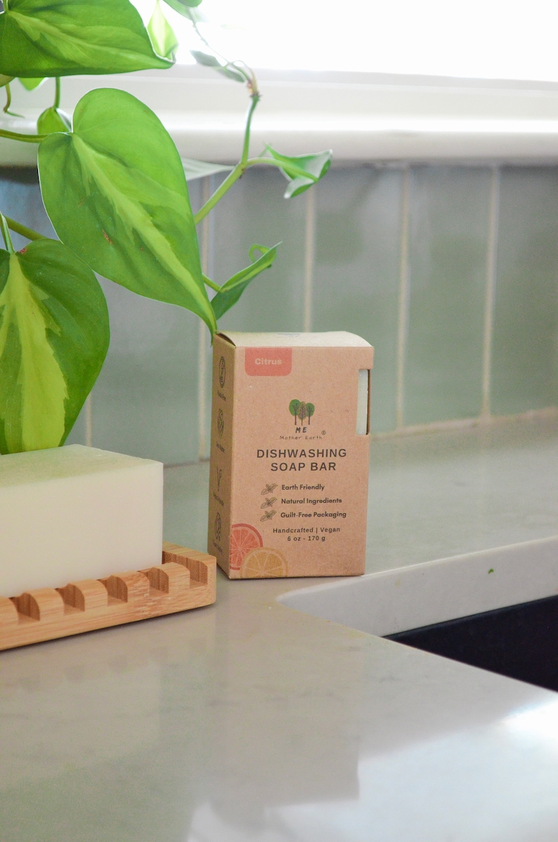 Dishwashing Soap Bars | Vegan | Sustainable Living Citrus