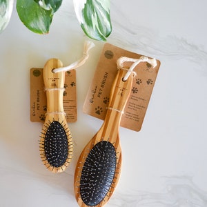 Bamboo Pet Brush | Sustainable | Zero Waste