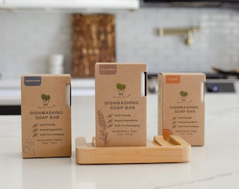 Dishwashing Soap Bars | Vegan | Sustainable Living