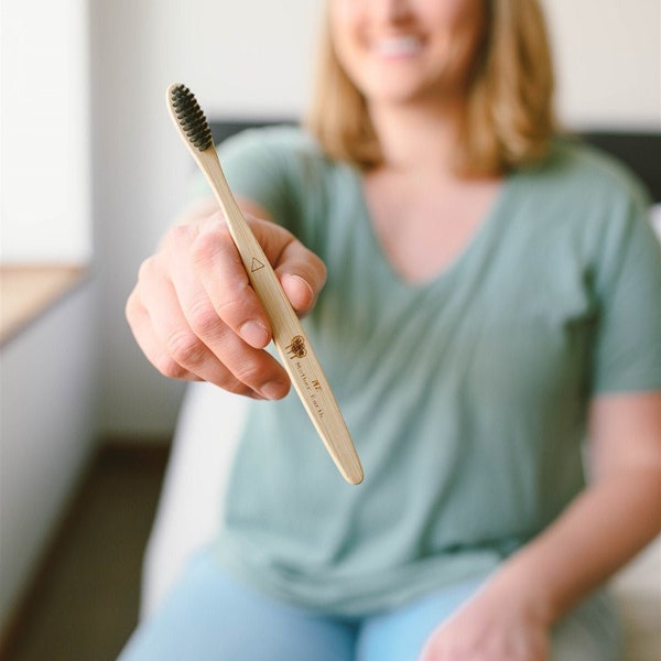 Bamboo Toothbrushes | Eco Friendly and Zero Waste | Biodegradable and Plastic Free | Sustainable Oral Care