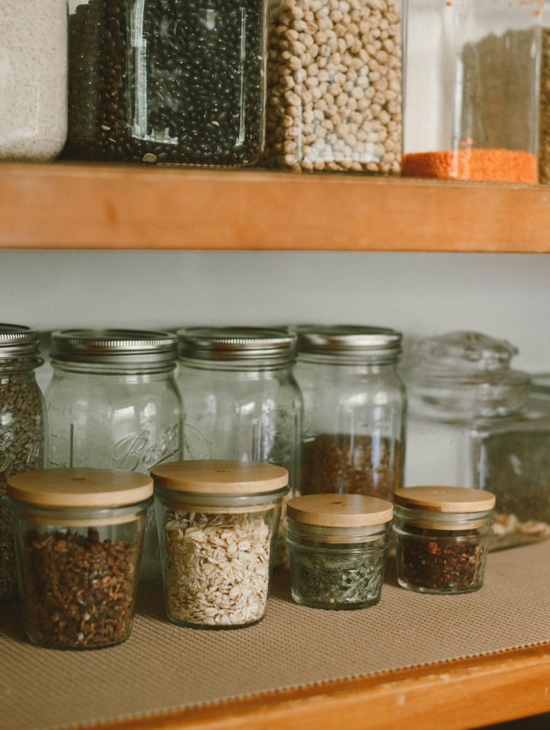 MeMotherEarth Bamboo Mason Jar Lids - Thumbnail 5