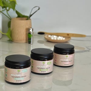 Zero Waste Toothpaste Tablets | Plastic Free Toothpaste