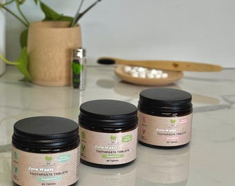 Refillable Toothpaste Tablets | Travel-Friendly