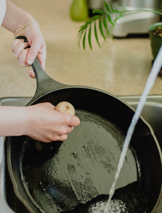 Scrub Brush for Pots and Pans Zero Waste Dishwashing 