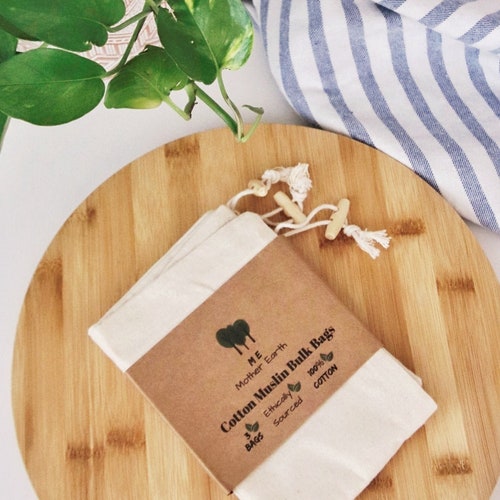 Cotton Muslin Bulk Bags 3 Pack Reusable Bulk Shopping Bags Etsy