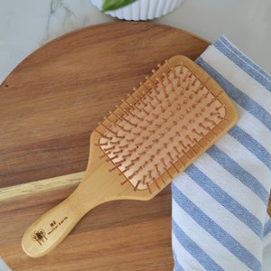 Bamboo Paddle HairBrush | Sustainable | Zero Waste Hair Care