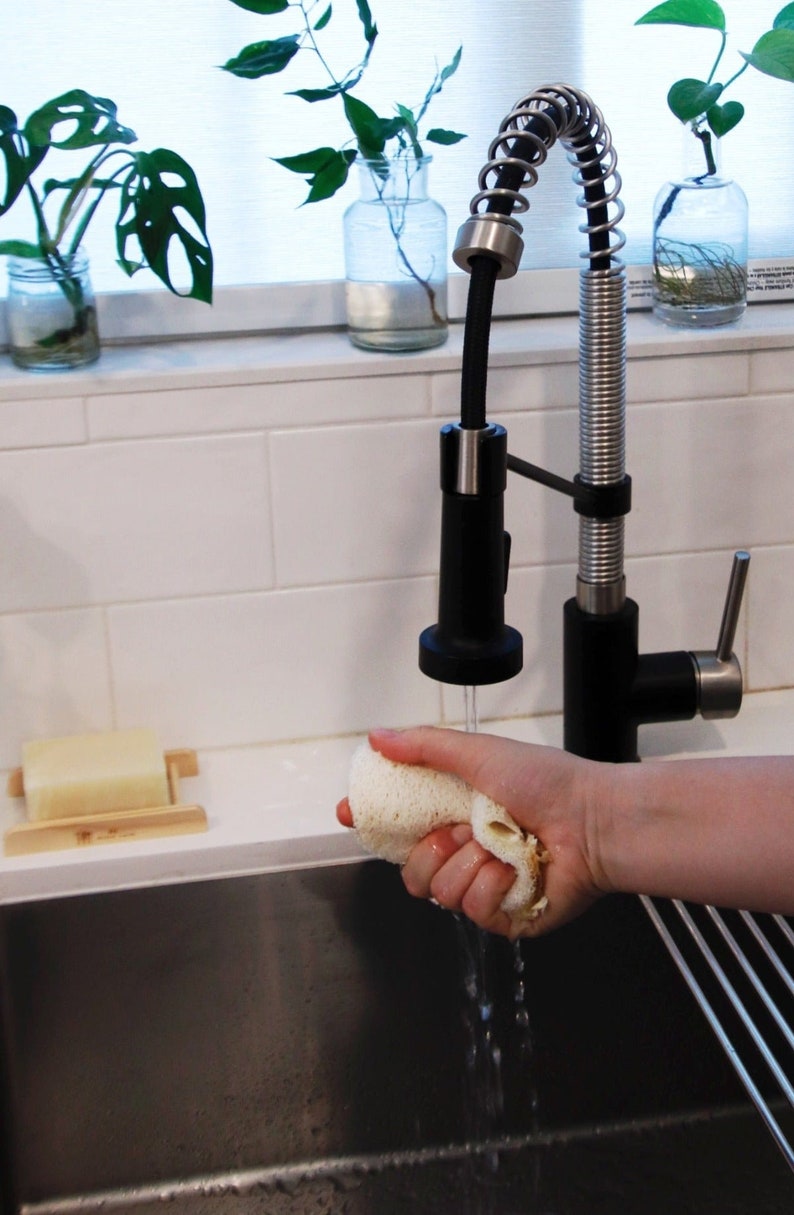MeMotherEarth Loofah Dish Sponge - Thumbnail 3