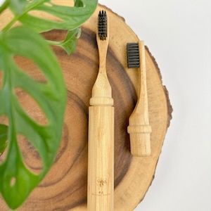 All-in-One Bamboo Travel Toothbrush