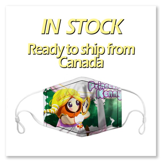 Princess Kenny South Park Custom Face Mask Cool Face Etsy