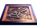 Circuit of the Americas COTA Austin US Grand Prix Formula 1 Race Track 3D Wooden Gift Personalized  Wall Art product logo