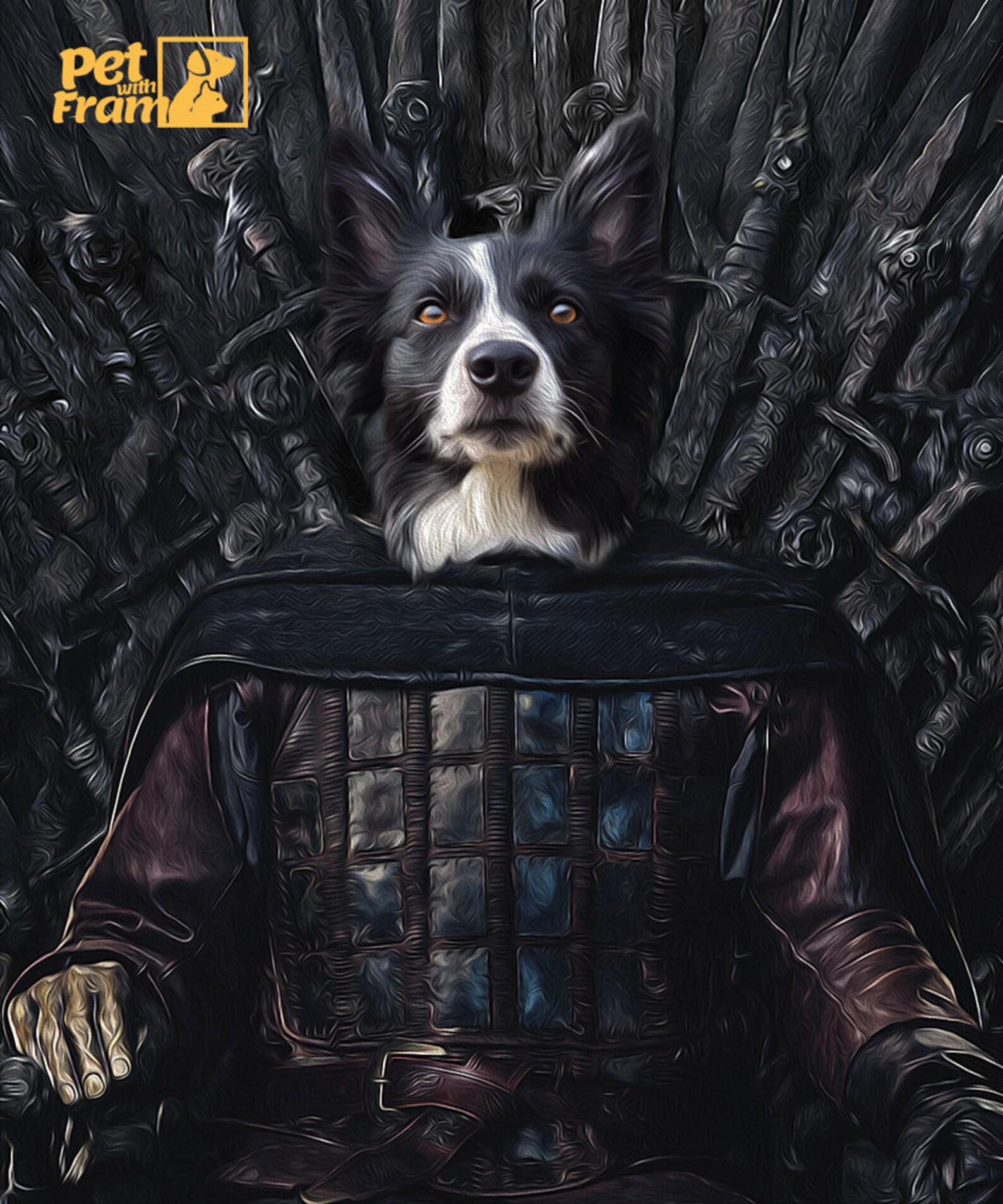 Game of Thrones Pet Portraits Digital File Etsy