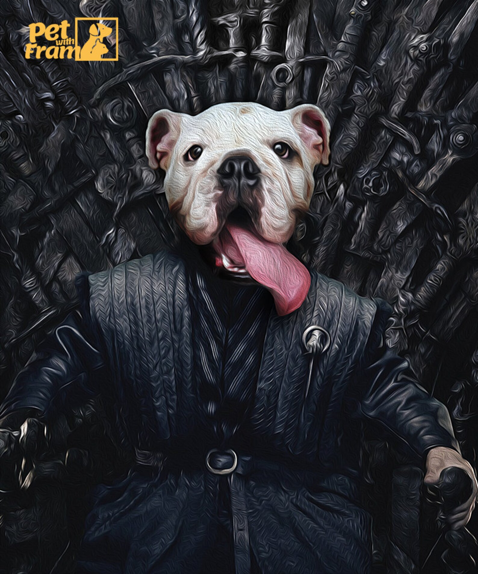 Game of Thrones Pet Portraits Digital File Etsy