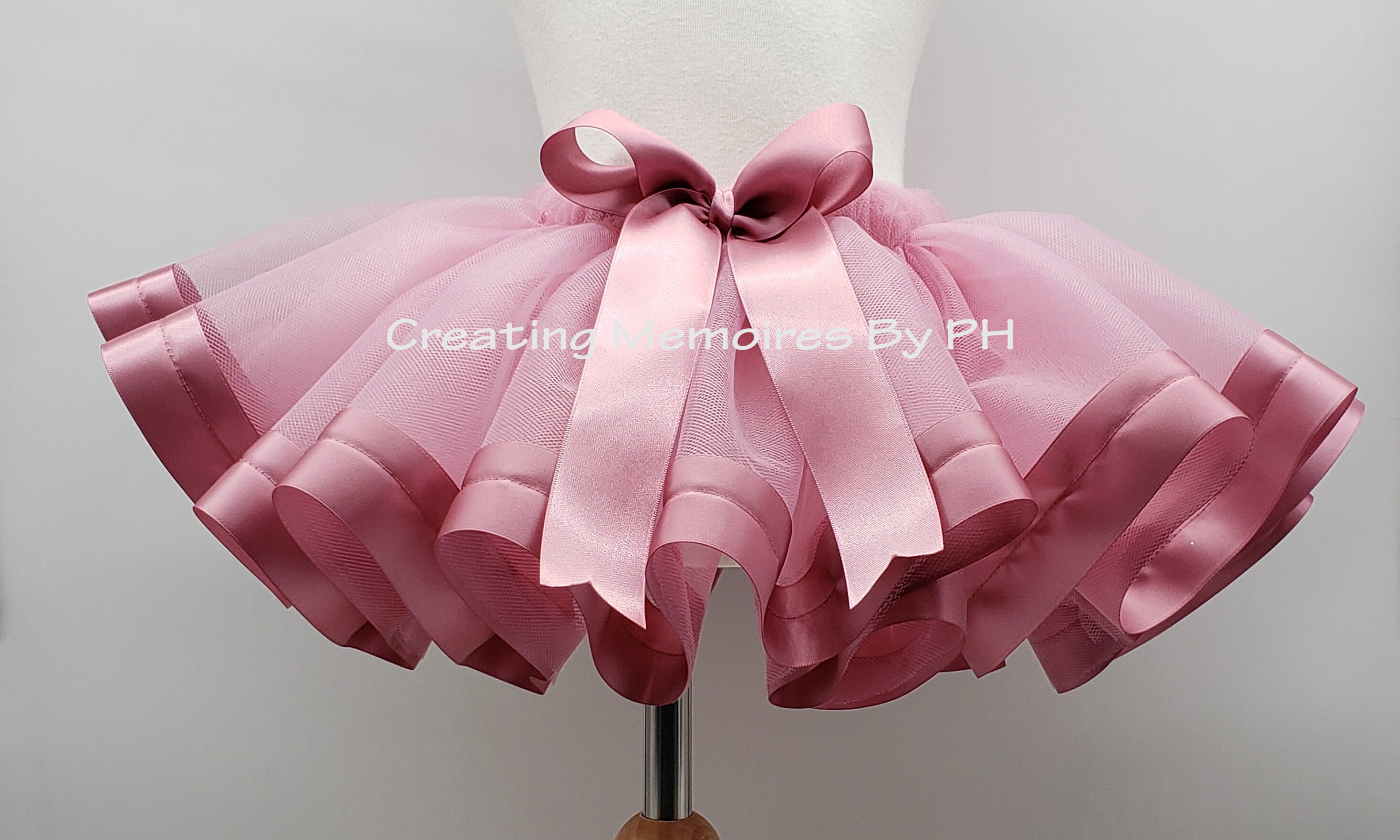 Pink Tulle Ribbon Multi Butterfly , Tulle Ribbon, Pink Tulle, Rainbow  Glitter Tulle Butterflies 