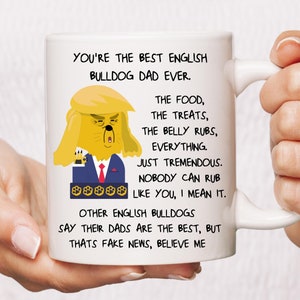 Funny English Bulldog Gift, English Bulldog Mug, English Bulldog Gift Men, English Bulldog Dad, English Bulldog Lover Gift