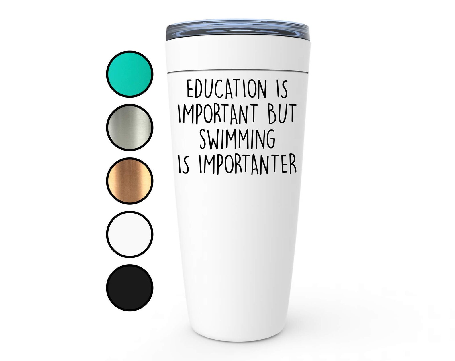 Swimmer Insulated Tumbler Funny Swimmer Gift Swimming Is Etsy Italia