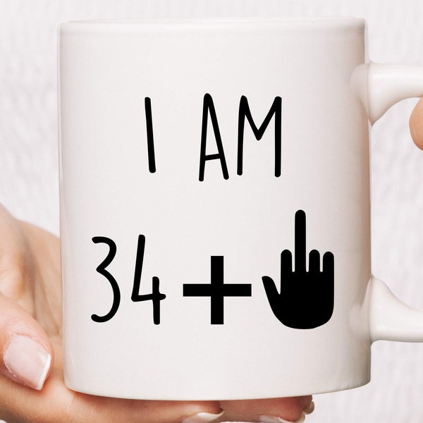 Funny 35th Birthday Mug, 35 Year Old Birthday Gift, Thirty-Fifth Birthday Present, Happy 35th Birthday, 35th Birthday Present