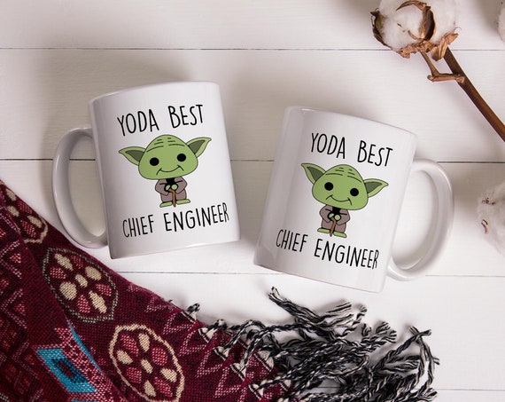 Yoda Best Engineer - Coffee Mug - Gifts For Engineer - Engineer