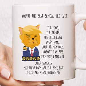 Funny Bengal Gift, Funny Bengal Mug, Bengal Dad, Bengal Fathers Day, Bengal Gift Men, Best Bengal Parent Gift, Funny Bengal Trump Gift