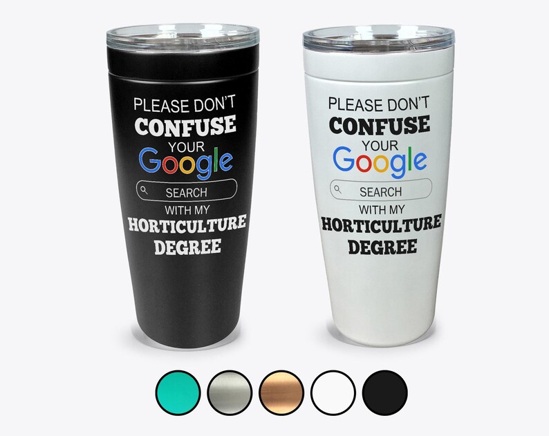 Funny Horticulture Major Gift Horticulture Degree Google Search Tumbler Horticulture Major Graduation