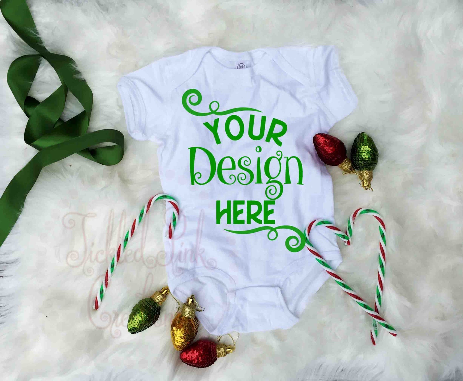 Download Baby Shirt Mockup White Onesie Mockup Christmas Mockup | Etsy