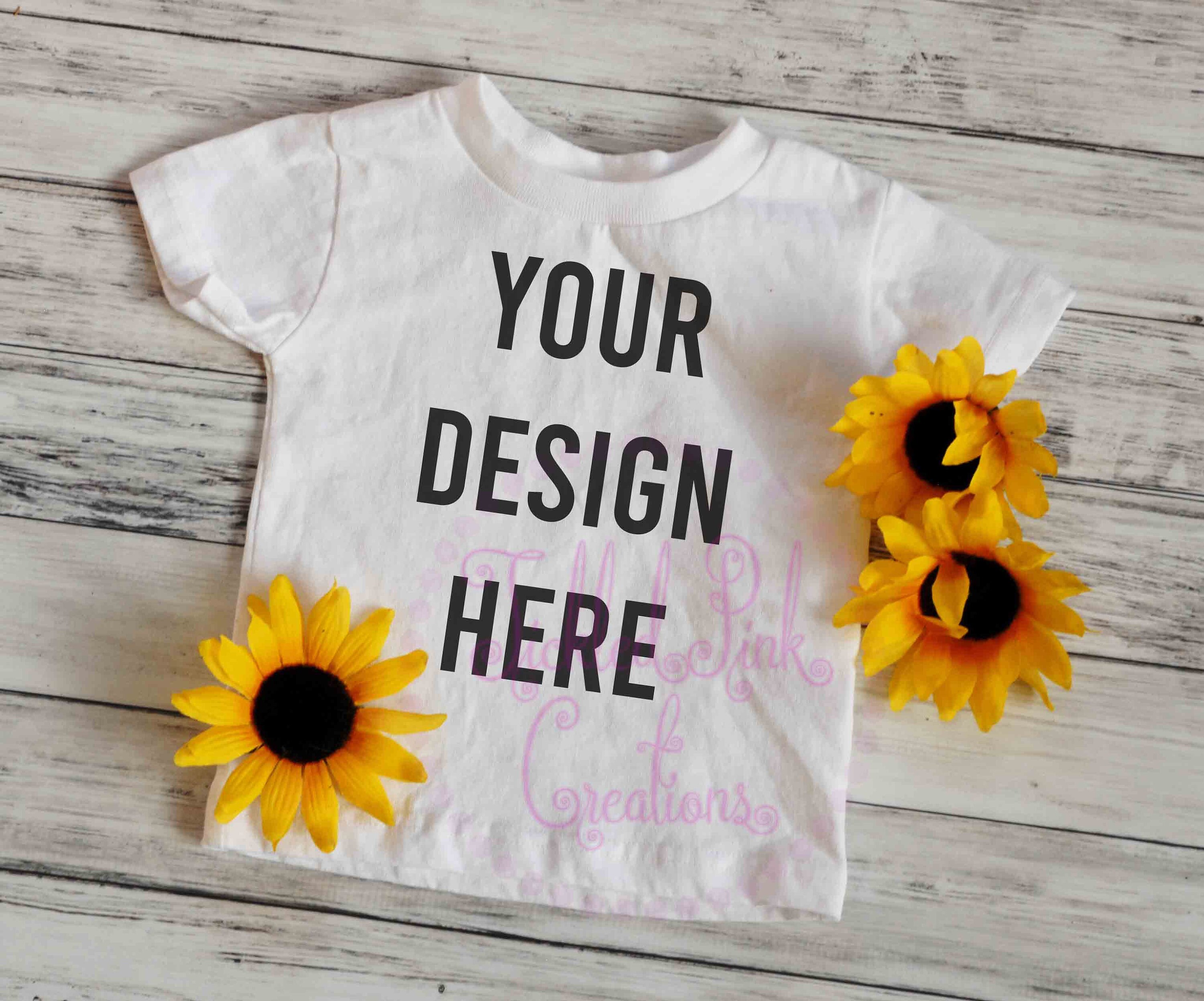 White Toddler Shirt Mockup, Toddler Tshirt Mockup, Summer Mockup