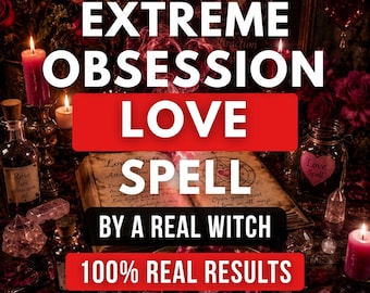 Powerful Love Spell Ritual Same Day Casting, Attraction Obsession Romance Soulmate Manifestation, Same Day White Magic Casting
