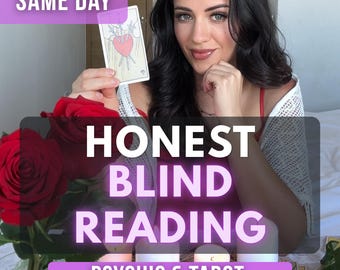 Same Day Honest Blind Reading, No Questions Reading, Psychic Tarot, Love General Future Prediction, Clairvoyant Intuitive Spiritual Guidance