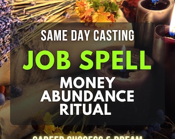 Extra Powerful Job Spell for Career Success & Dream Job Manifestation | Money Abundance Ritual | Same Day White Magic Casting