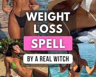 Weight Loss Spell by a Witch, Lose Weight Fast Results, Dream Body, Glamour Beauty Spell, Manifestation Ritual, Fitness, Same Day Casting