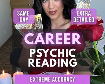 Career Psychic Reading, Same Day, Accurate Job and Money Tarot Reading