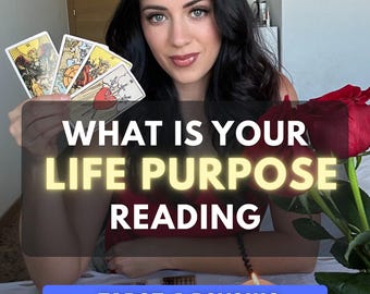 Life Purpose Reading, Tarot & Psychic Reading by a Real Witch, Career Prediction Same Day, Spiritual Guidance, Future Path Soul Mission