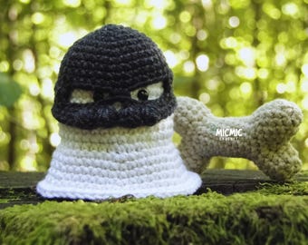Patron au crochet Skull Ghost : Halloween Amigurumi (PDF EN/HU)