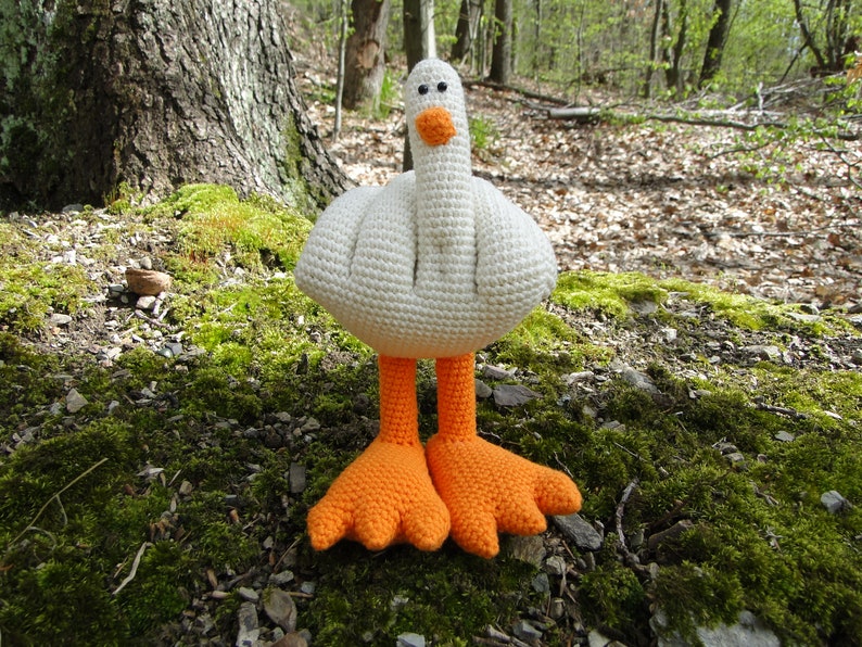 Duck you crochet pattern, Funny duck pattern, Duck You Oh my Duck pattern zdjęcie 3