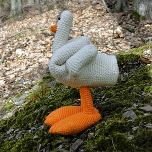 Duck you crochet pattern, Funny duck pattern, Duck You Oh my Duck pattern zdjęcie 5